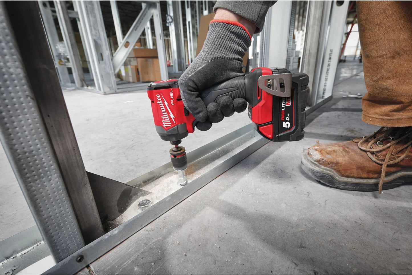 Milwaukee M18 FID3-502X M18 FUEL ¼″ hex impact driver + 2 × 5Ah batteries + charger + case