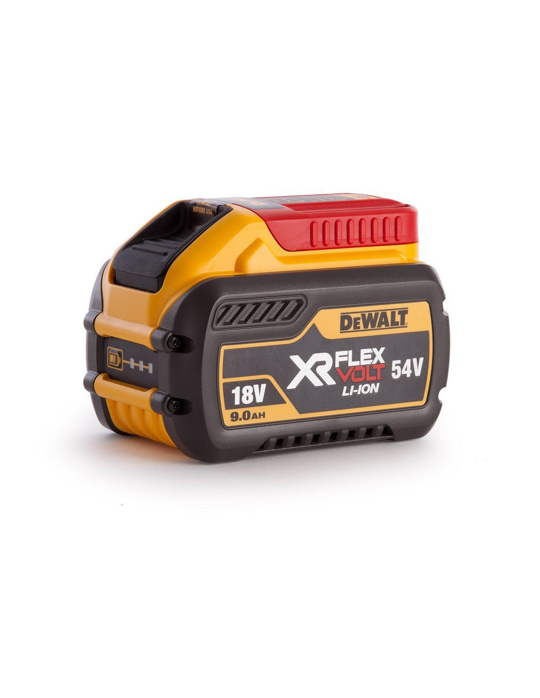 Martillo Flexvolt SDS-MAX Dewalt 54V 6,1J DCH481X2 con baterías 9Ah