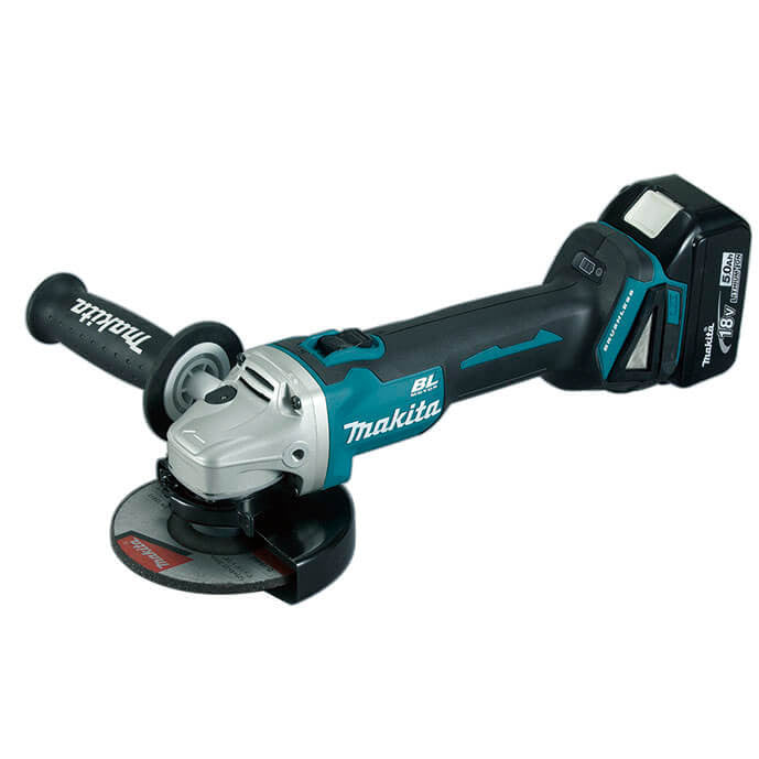 Combo 18V Mini Grinder DGA504ZJ + Hammer Drill DHP481RTJ Makita DLX2130TJ2