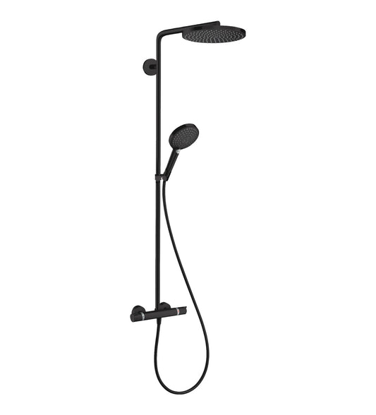 Raindance Select S 240 Shower Column Black Hansgrohe 27633670