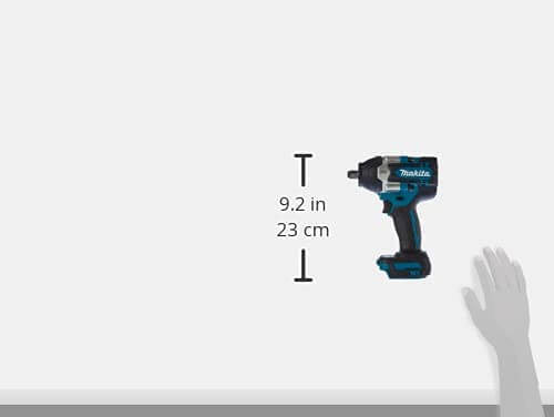 DHP481RTJ Hammer Drill Combo Kit + DTW700Z 18V Impact Wrench with 2 5.0Ah Batteries and Makita DLX2480TJ2 Case