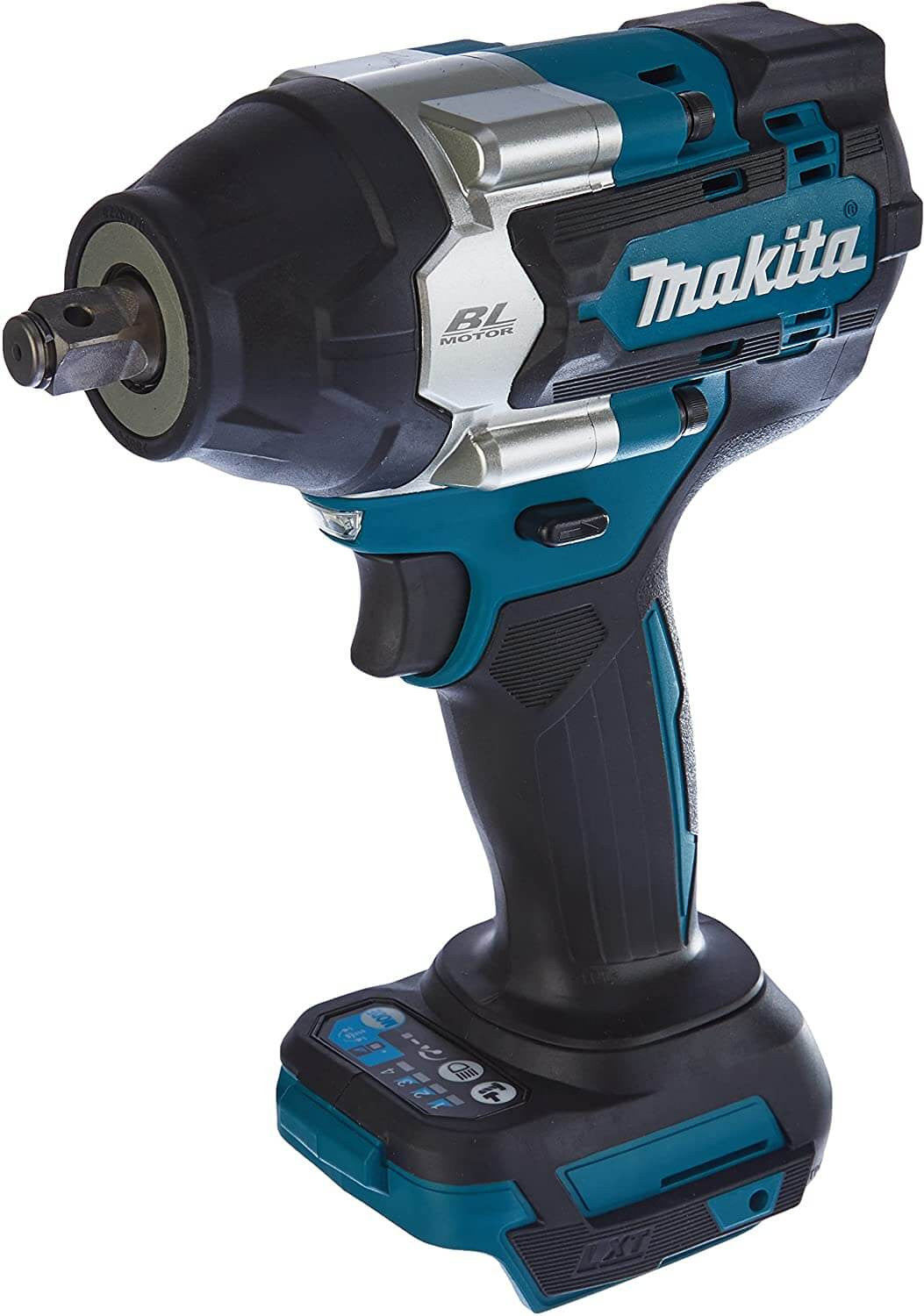 DHP481RTJ Hammer Drill Combo Kit + DTW700Z 18V Impact Wrench with 2 5.0Ah Batteries and Makita DLX2480TJ2 Case