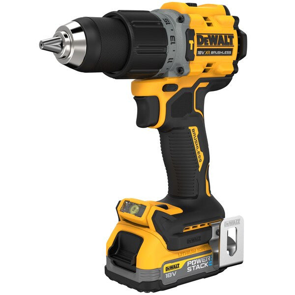 Taladro percutor compacto sin escobillas XR 18 V POWERSTARCK Dewalt DCD805E2T