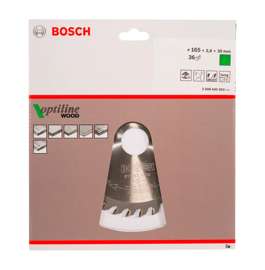 Bosch Optiline Wood Circular Saw Blade