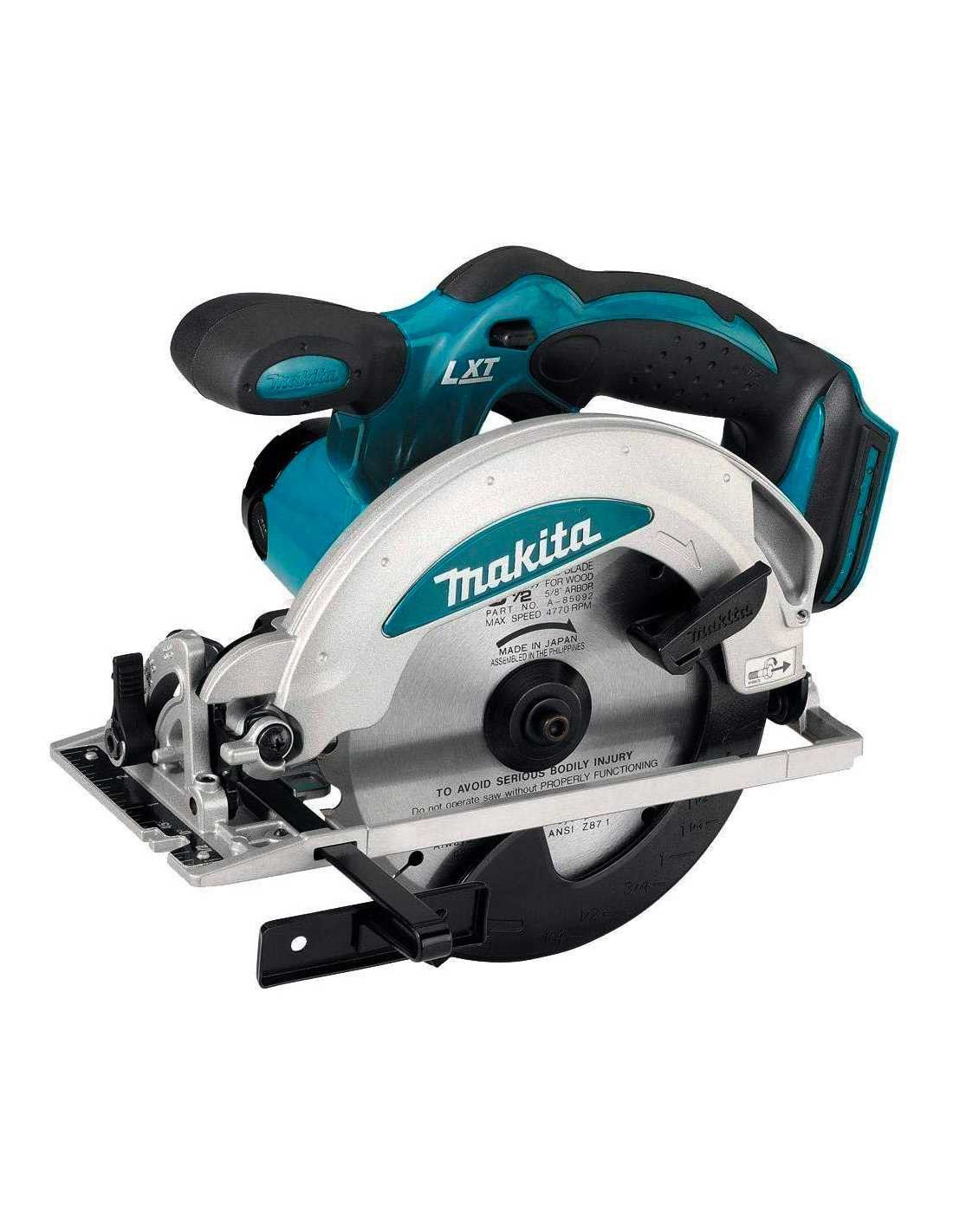 Kit Makita Taladro percutor DHP482 + Sierra Circular DSS610 + 2bat 5Ah + cargador + bolsa DLX2610BL2