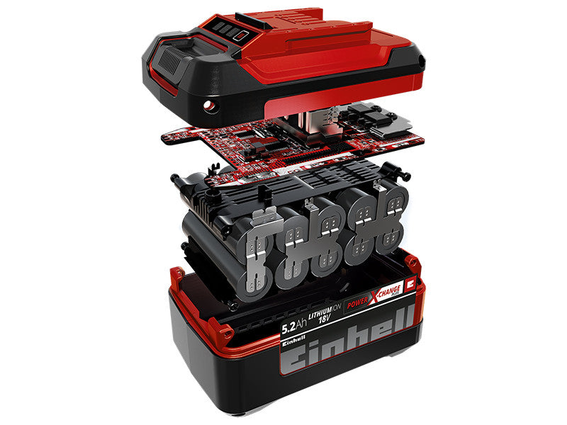 Fast Charger Pack + 5.2Ah 18V Einhell Battery