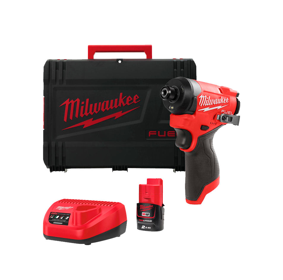 Milwuakee M12FID2-202X Subcompact Impact Driver 1/4 Hex M12 FUEL