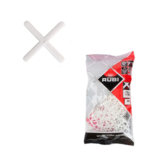 Rubi 02912 1.5mm joint spacers, 300 units