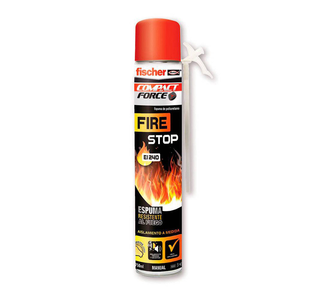 Bote Espuma resistente al fuego 750ml Fischer Fire Stop Manual FISCHER - 1