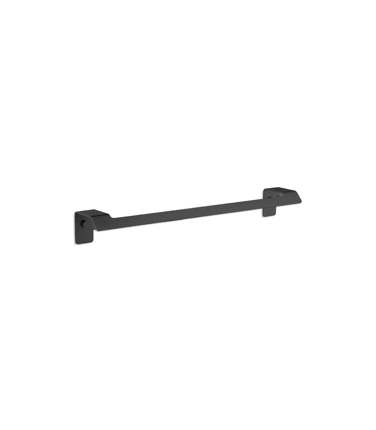 Slim Black Towel Bar 35-45 cm 2300 Manillons Torrent