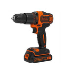 Taladro percutor BDCHD18K 18V + cargador 400mA + 1 batería Black+Decker