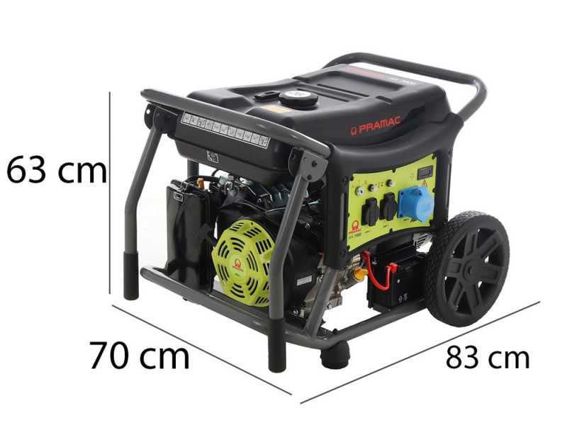 Generador portátil eléctrico Inverter WX 7000 Pramac  - 3