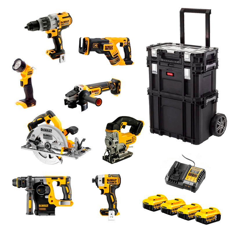 Power Kit 8 Herramientas batería Dewalt DCK854P4T