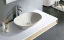 Lavabo sobre Encimera Oval New Toulouse Bathco 4037N/CRU