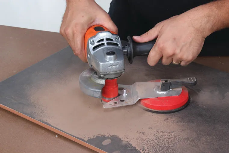 Kit 4 brocas de diamente + Guía Multidrill DRYGRES Rubi