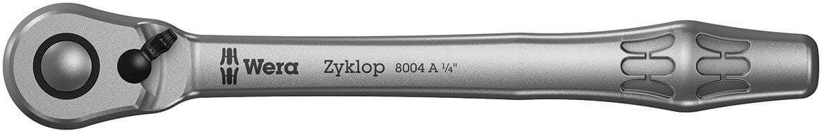 Carraca 8004 A Zyklop Metal 1/4" Wera