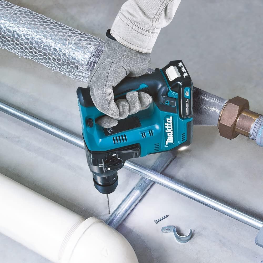 10.8V Rotary Hammer with Accessories 2 Batteries 2.0Ah + Charger + Case Makita HR140DSAE1