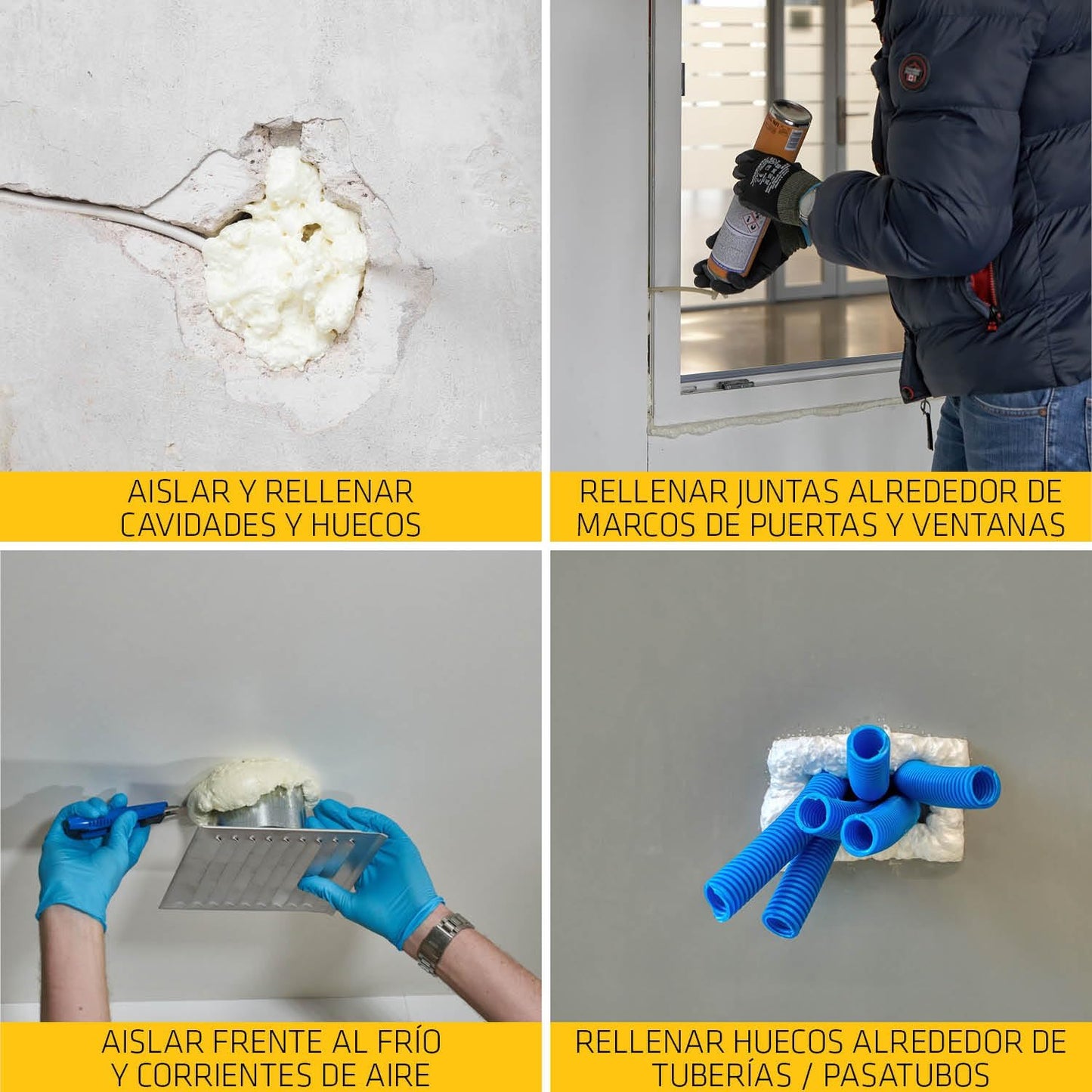 Espuma de poliuretano 750ml Sika Boom-151 Multiposition