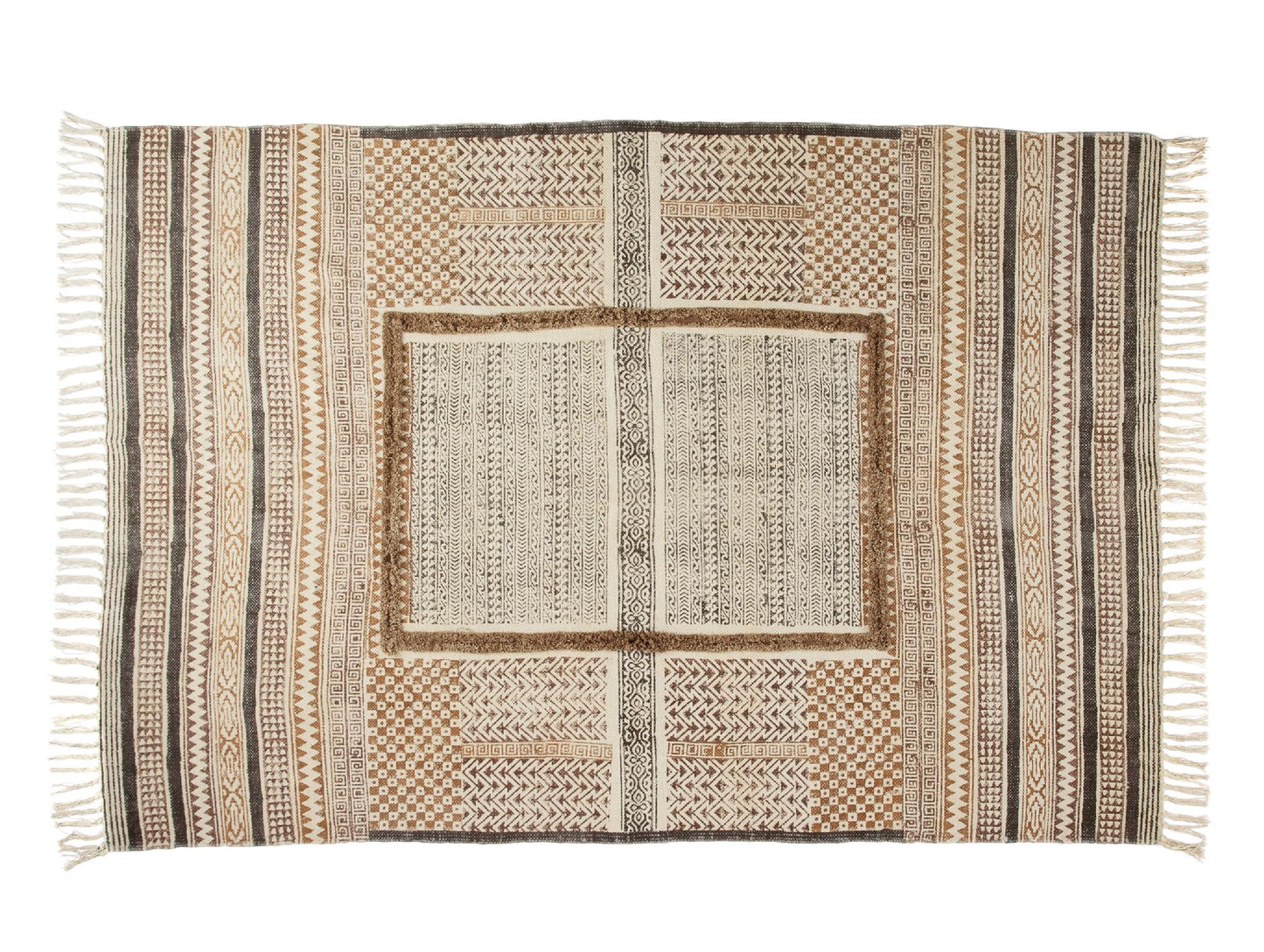 Ethnic cotton rug 120X180cm Andrea House