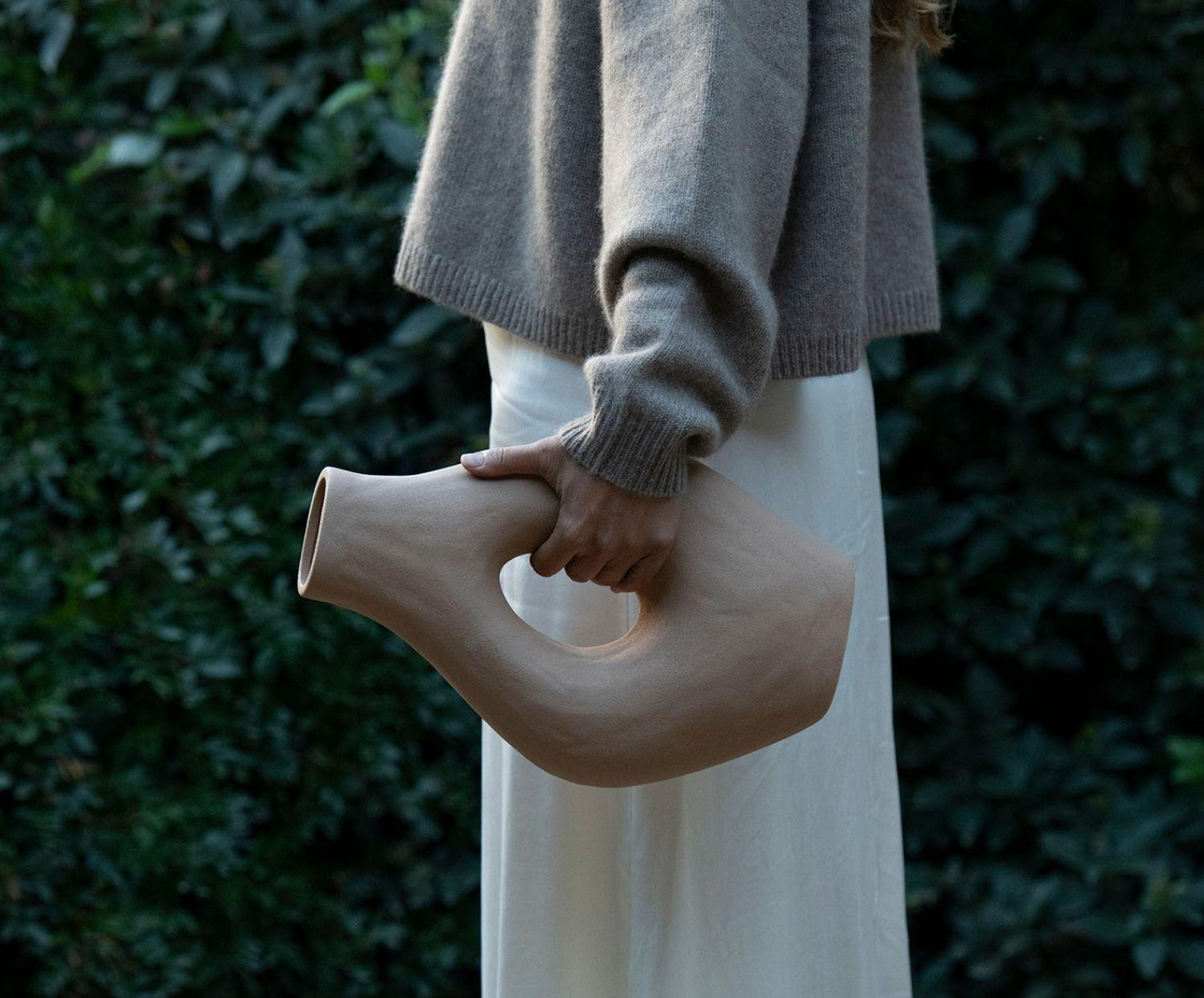 Duala Andrea House terracotta ceramic vase