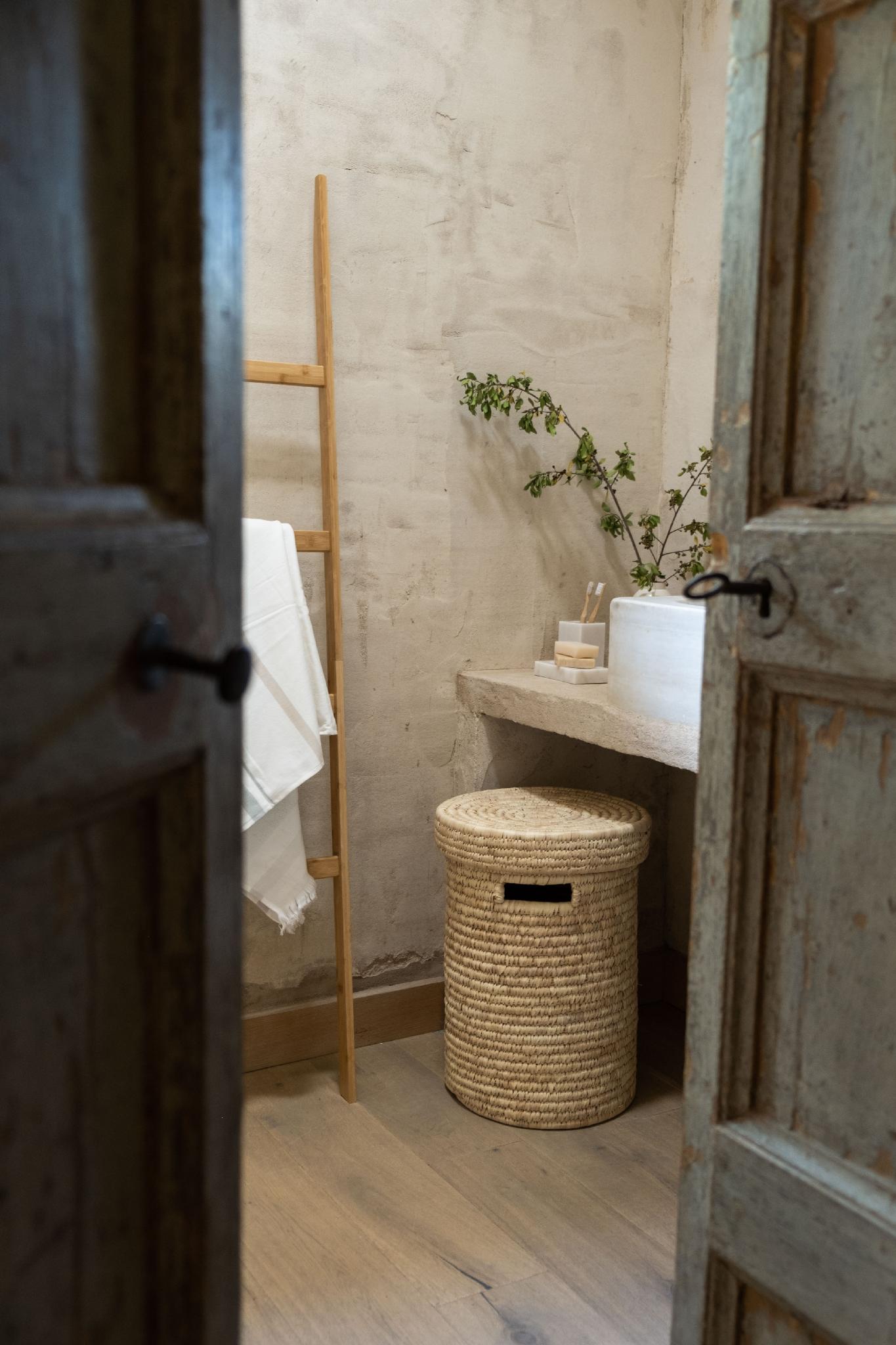 Decorative bamboo ladder 43×4×170cm Andrea House