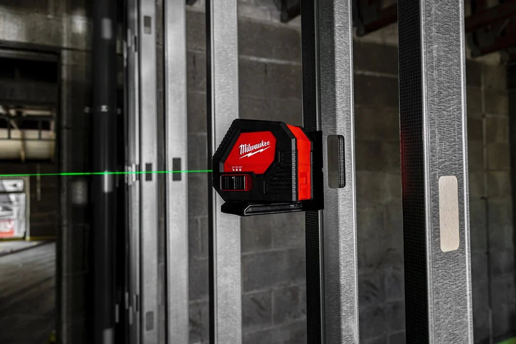 Milwaukee CLL-C 30m 2-line green laser level