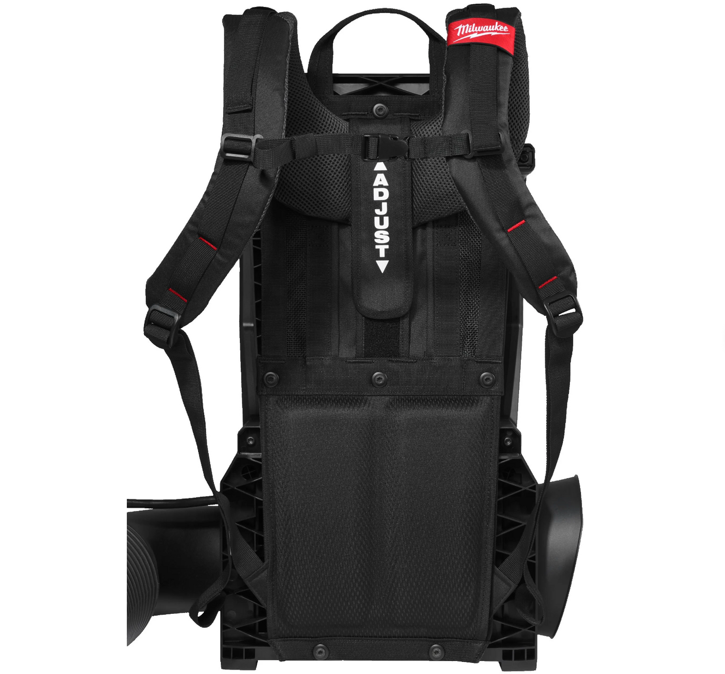 Soplador de mochila M18 Fuel + 2bat + Cargador Multipuerto Milwaukee M18 F2BPB-124