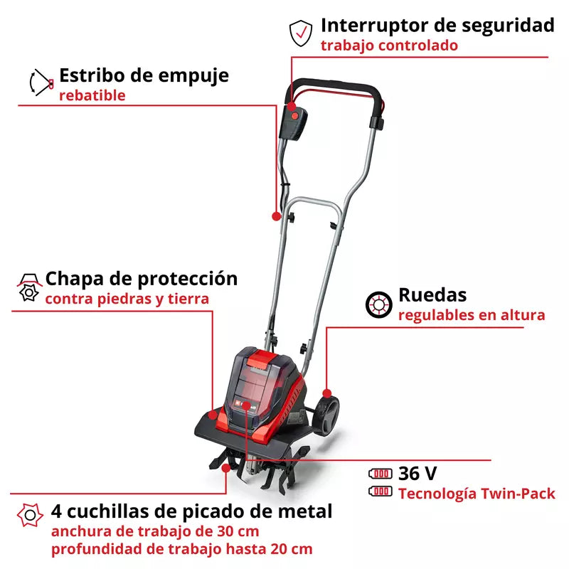 Einhell GE-CR 30 18V Cordless Soil Tiller