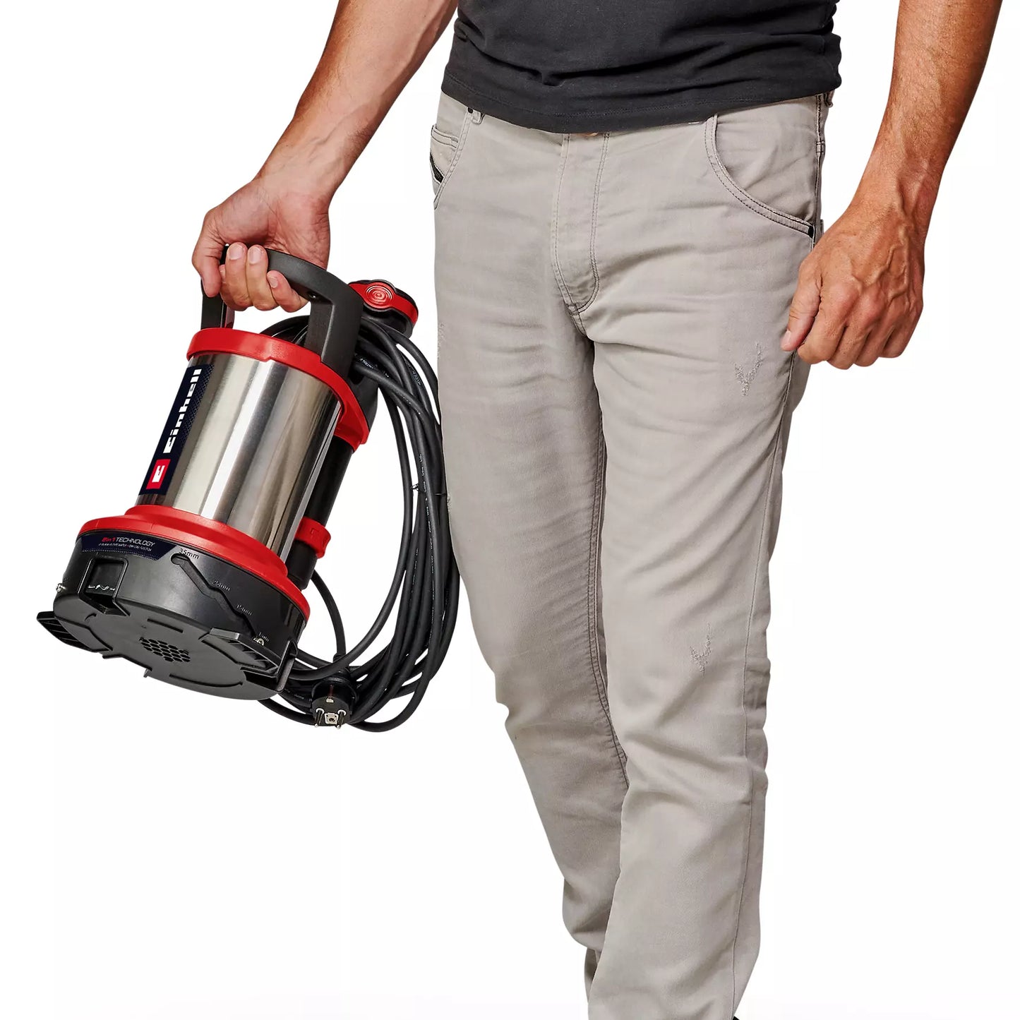 Bomba de aguas sucias y limpias 750W 18.500l/h GE-DP 7535 N LL ECO Einhell