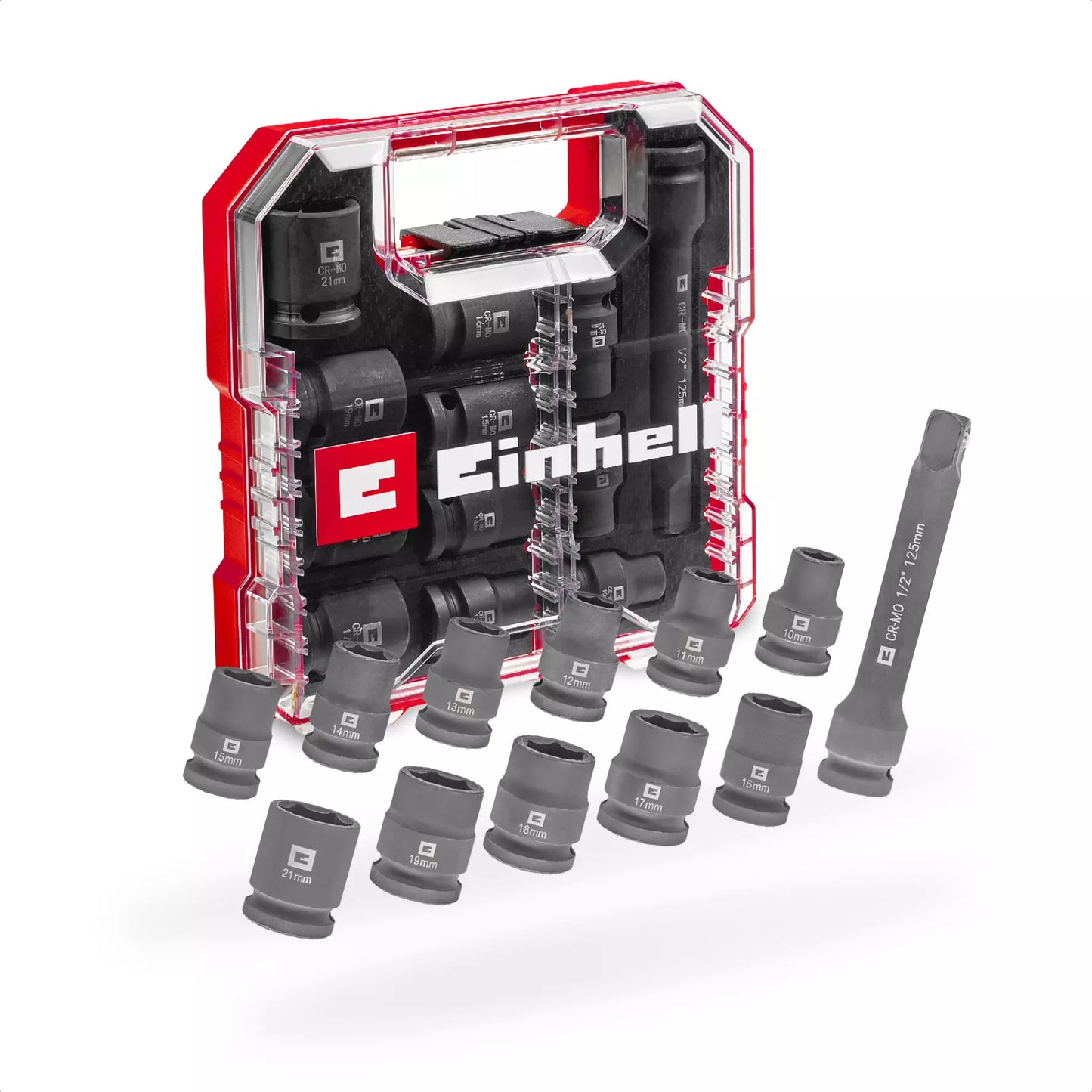 Einhell 49109283 12-piece impact socket set