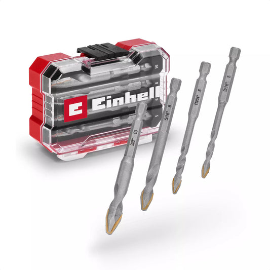 Set brocas porcelanico 4pcs XS-CASE Einhell 49051404