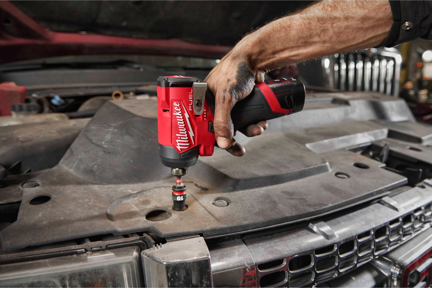 Milwaukee M12 FPP2A2-402X Power Pack: Impact Drill + Impact Driver + 2 × 4.0 Ah Batteries + Charger + Case
