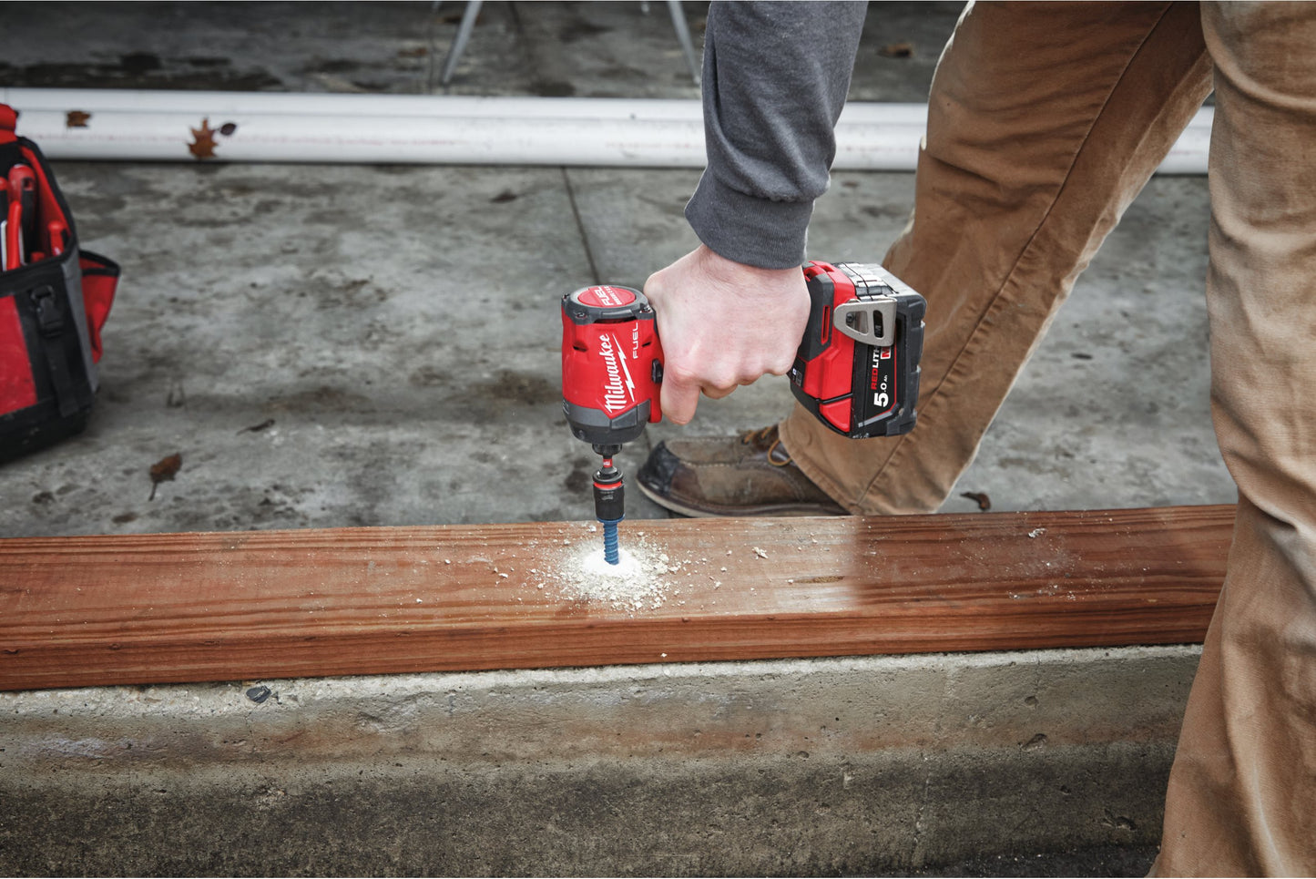 Milwaukee M18 FID3-502X M18 FUEL ¼″ hex impact driver + 2 × 5Ah batteries + charger + case