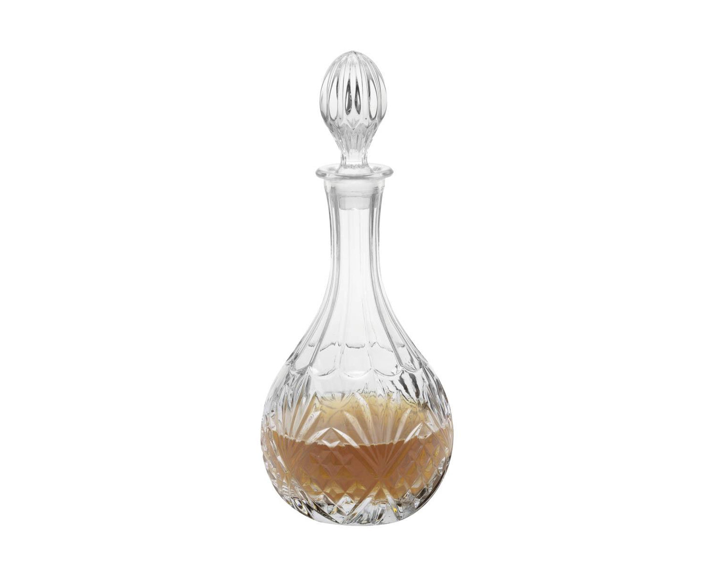 Vintage glass liquor bottle 850ml Andrea House