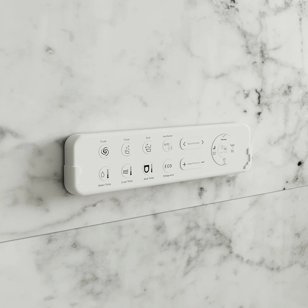 Inodoro Japonés con Smart Cleaning Mizubath Isla Suspendido Blanco