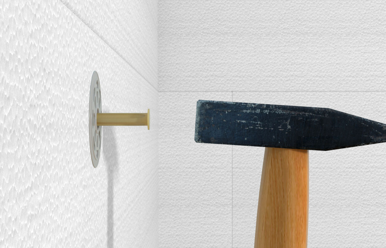 Plaster fixing FIF-PN 8/80 100 pcs Fischer