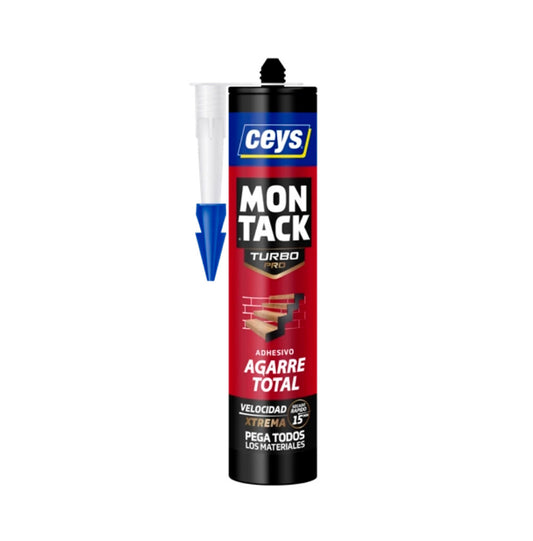 Total Grip Turbo Pro Montack Ceys 290ml Mounting Adhesive Cartridge