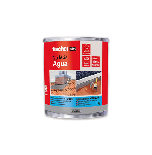 Fischer MS Liquid Constructive Waterproofing Pot 1kg