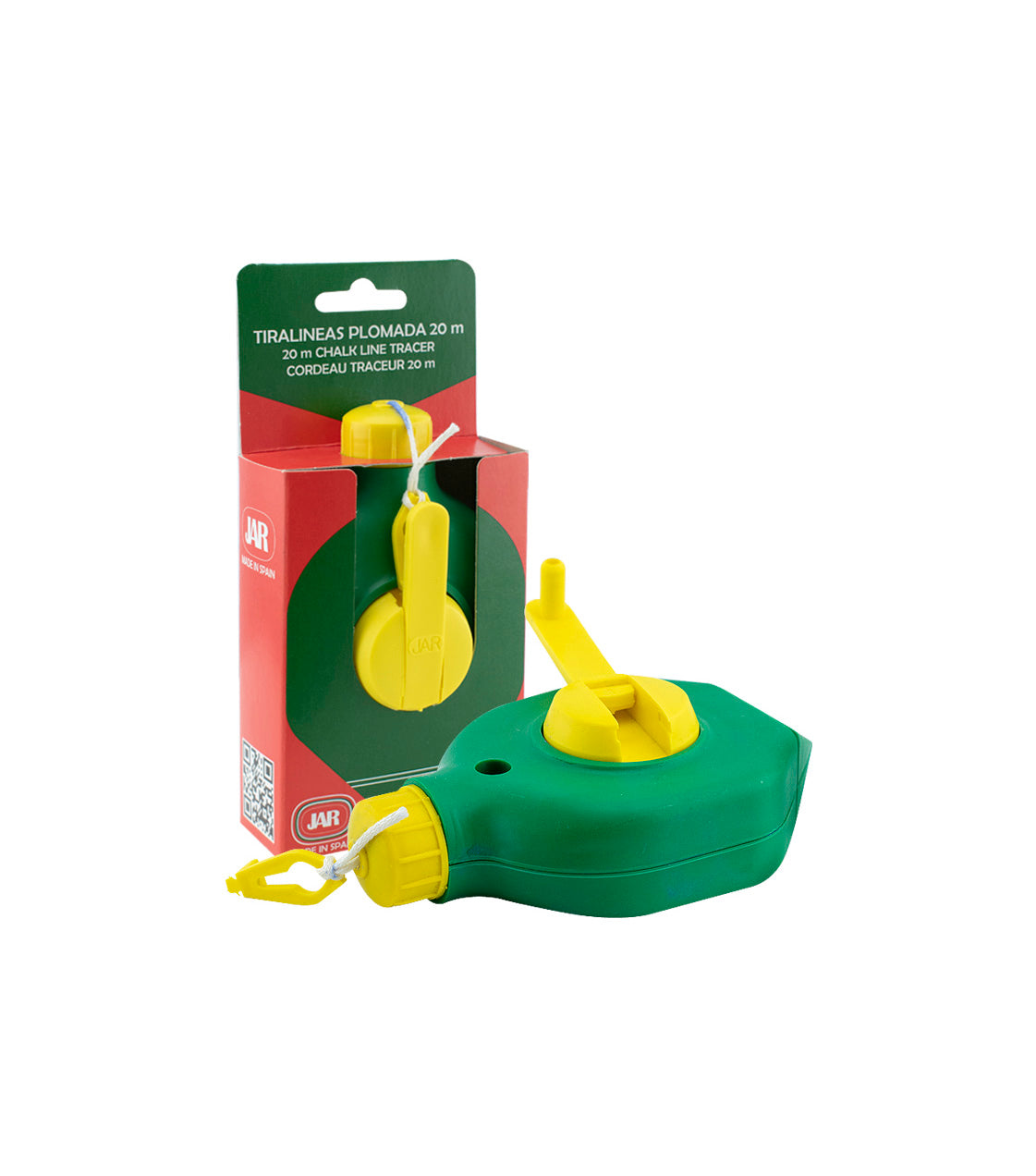 Tiralineas 20m cuerda JAR