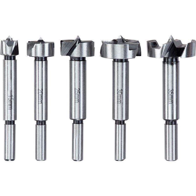 KWB 49706090 Hinge Drill Bit Set, 5-Piece