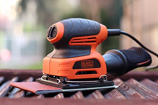 LIJADORA ORBITAL 170W BLACK&DECKER CON ACCESORIOS KA401LA-QS