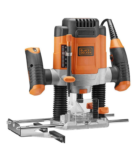 Fresadora Black&Decker KW1200EKA - 1.200w con 11 Accesorios y maletín