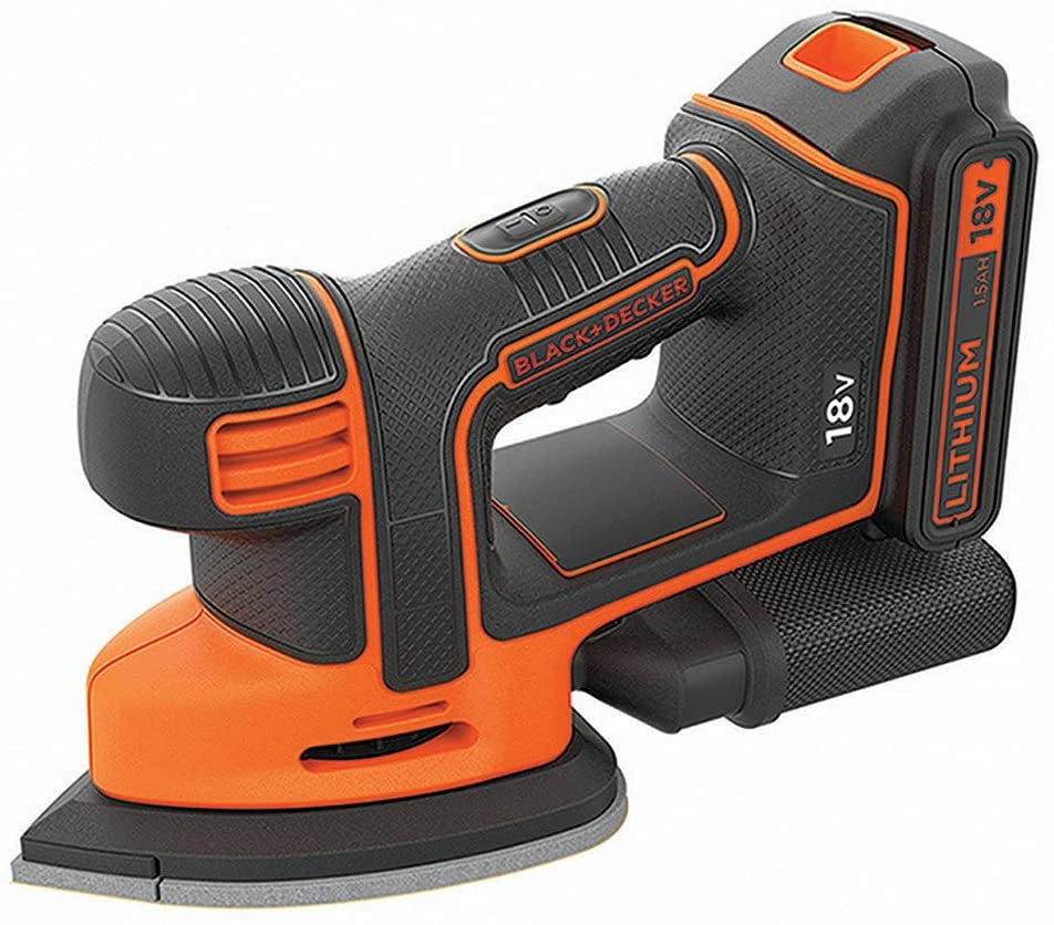 Lijadora Mouse a batería 18V Black&Decker BDCDS18-QW BLACK + DECKER - 1